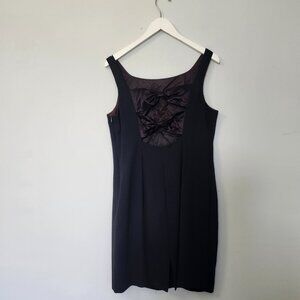 Vintage Backless Bow Dress